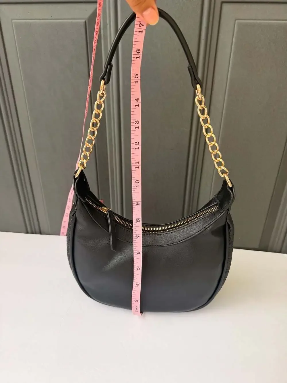 Juicy Couture Lucky Charms Hobo Bag in Liquorice Black